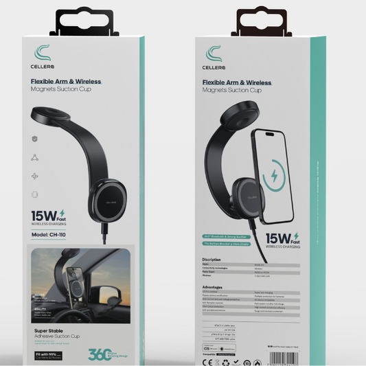 מעמד רכב מגנטי CELLERA CARBON- CH-110